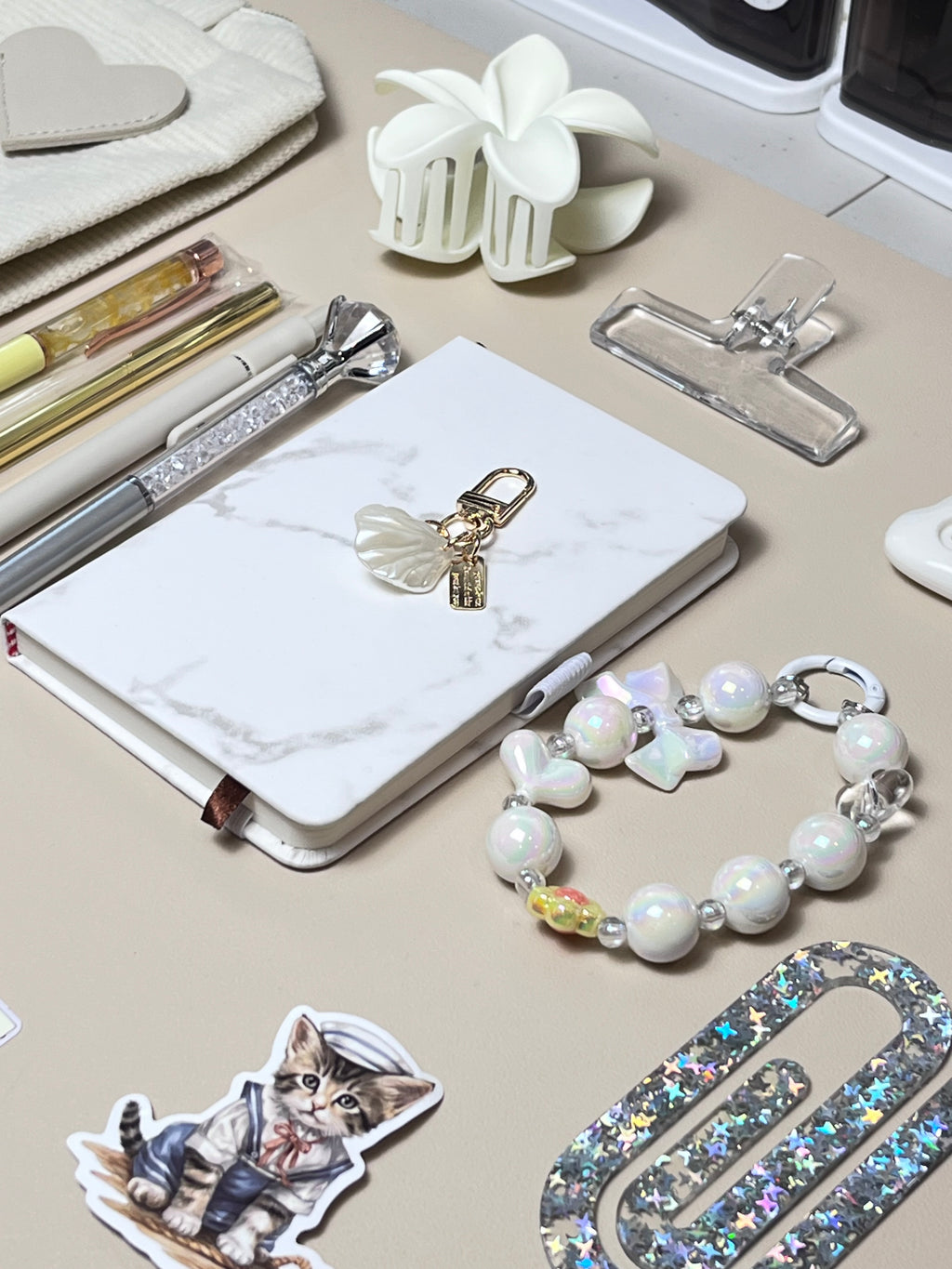 Bookish Bundle - White  Gift Set