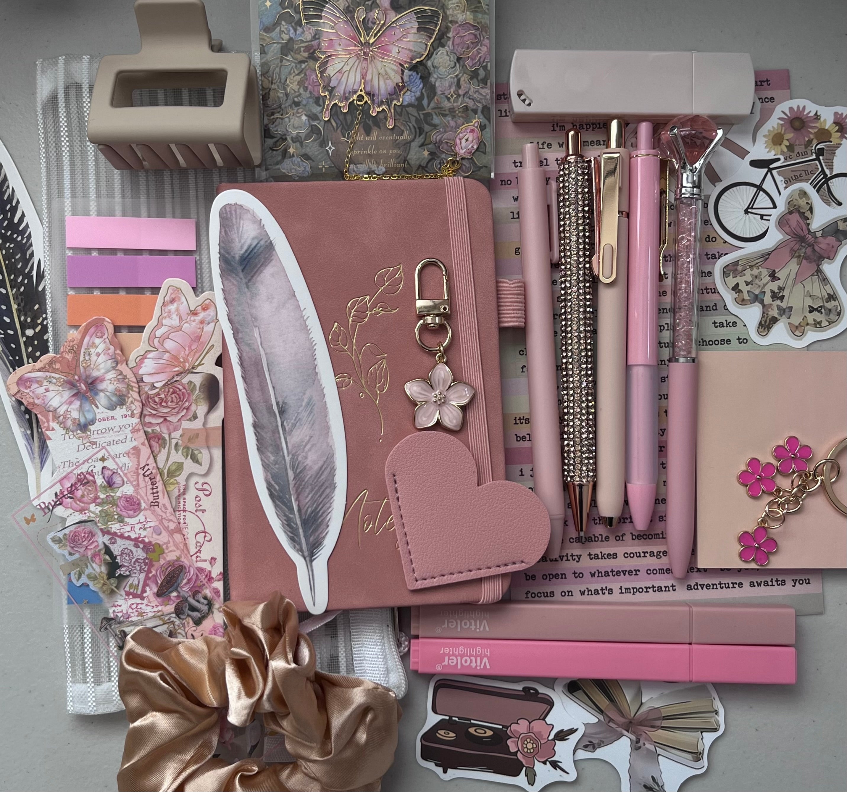 Bookish Bundle - Pink Gift Set