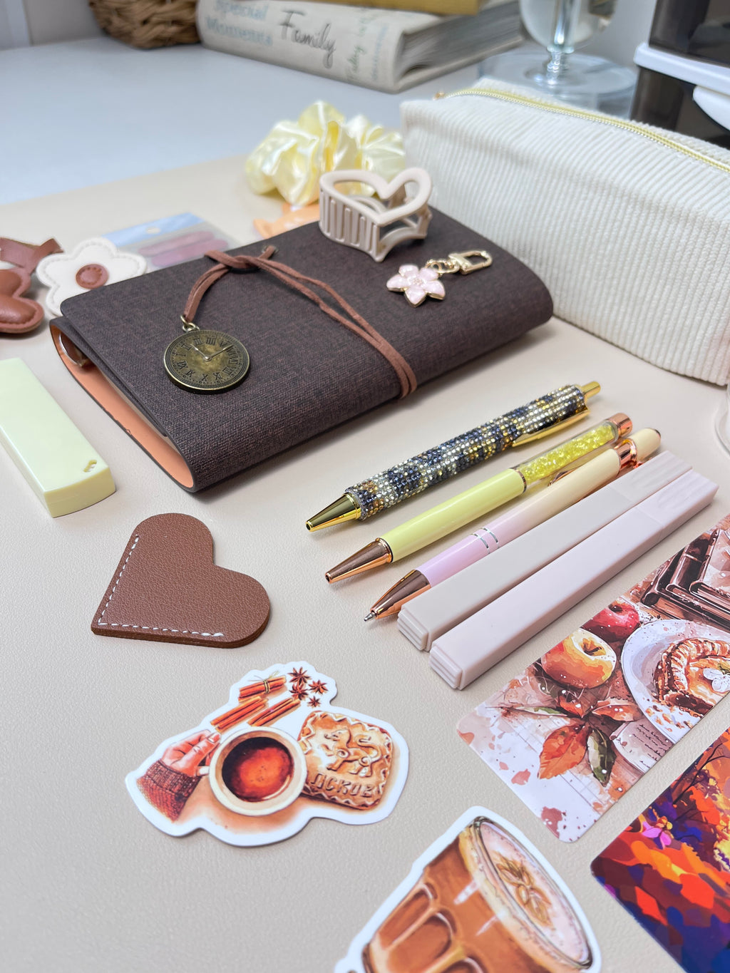 Bookish Bundle - Retro  Coffee Latte