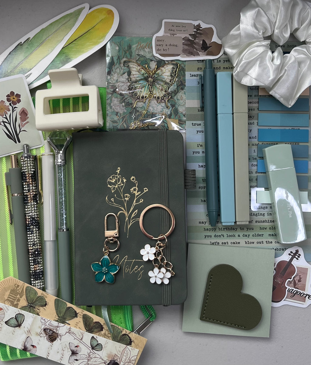 Bookish Bundle - Green Gift Set