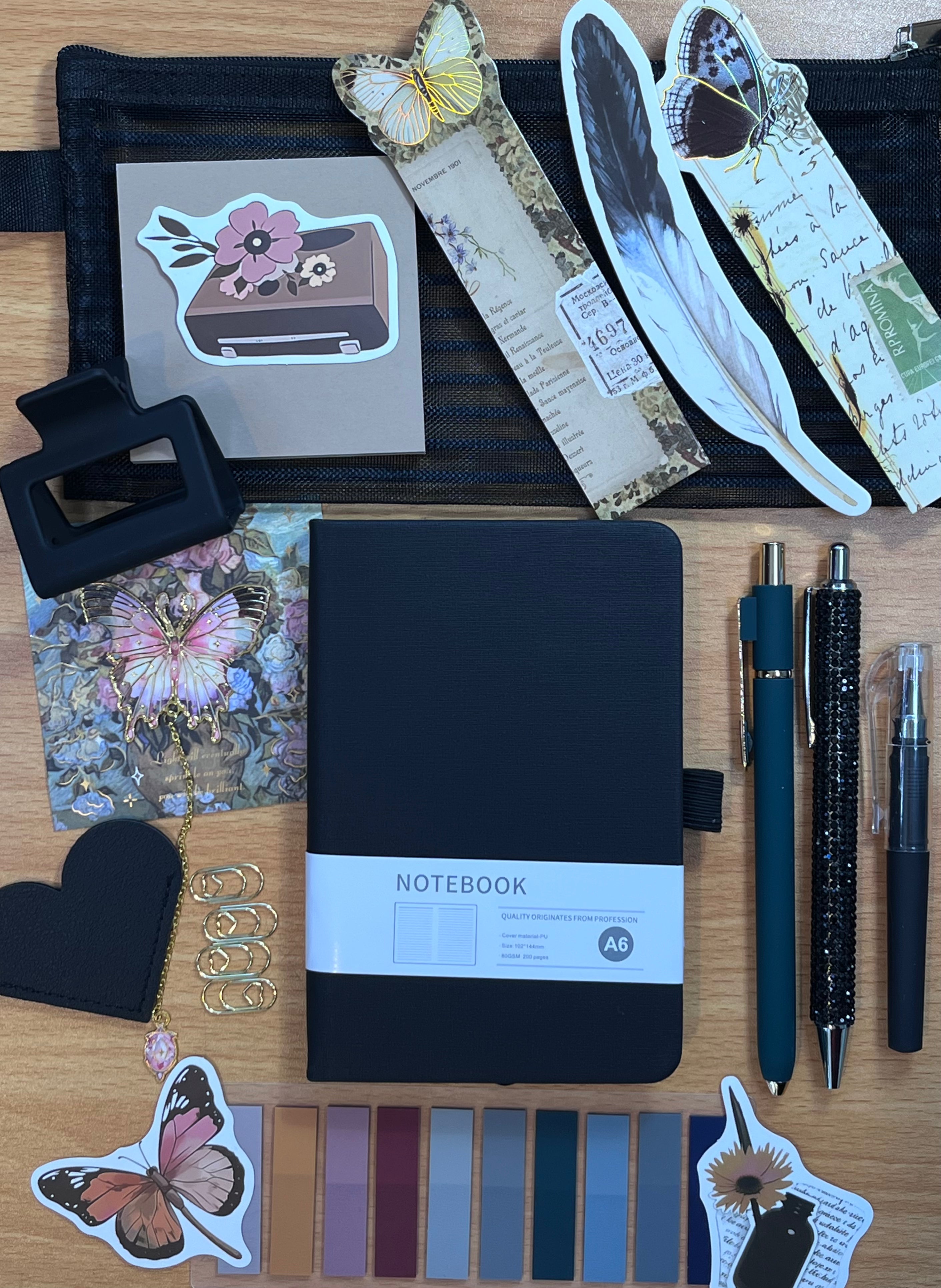 Bookish Bundle - Black Gift Set