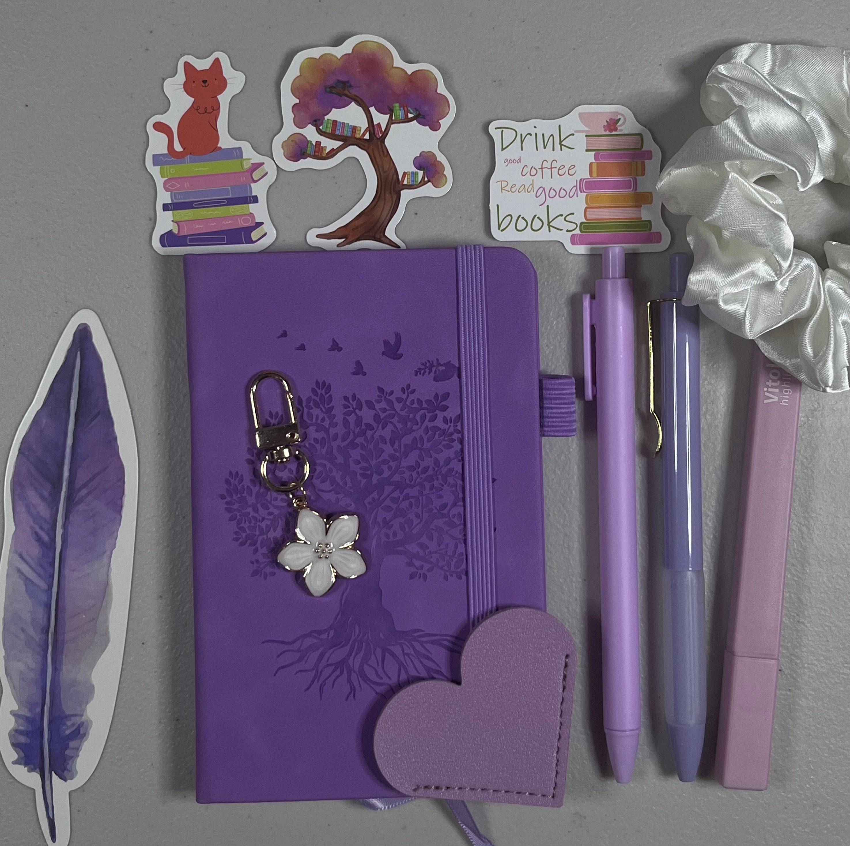 Small bookish bundle in PURPLE