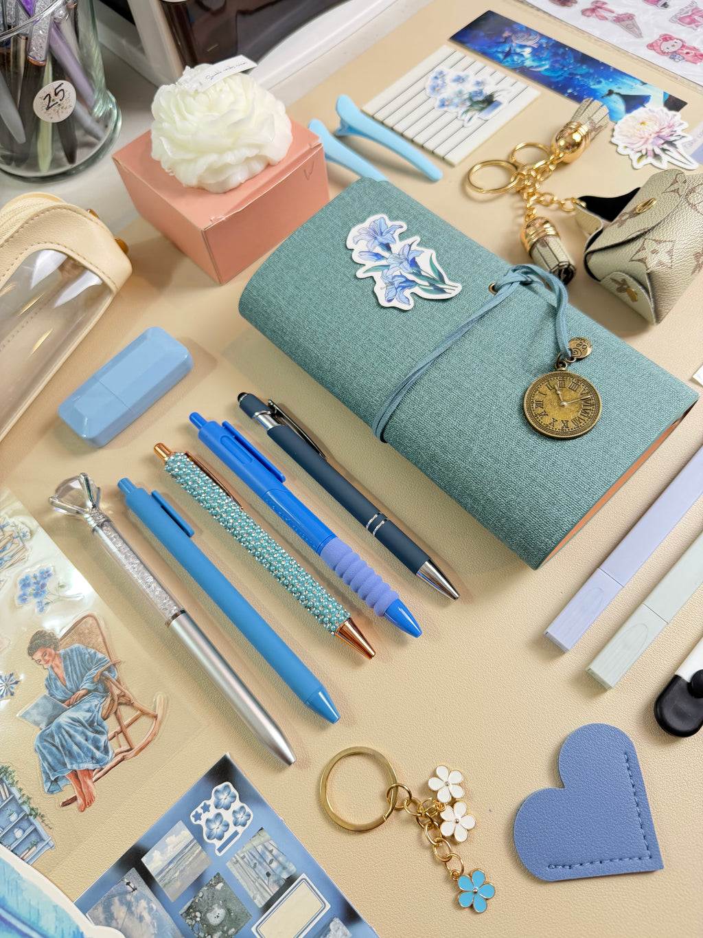 Bookish Bundle - Ivory-blue