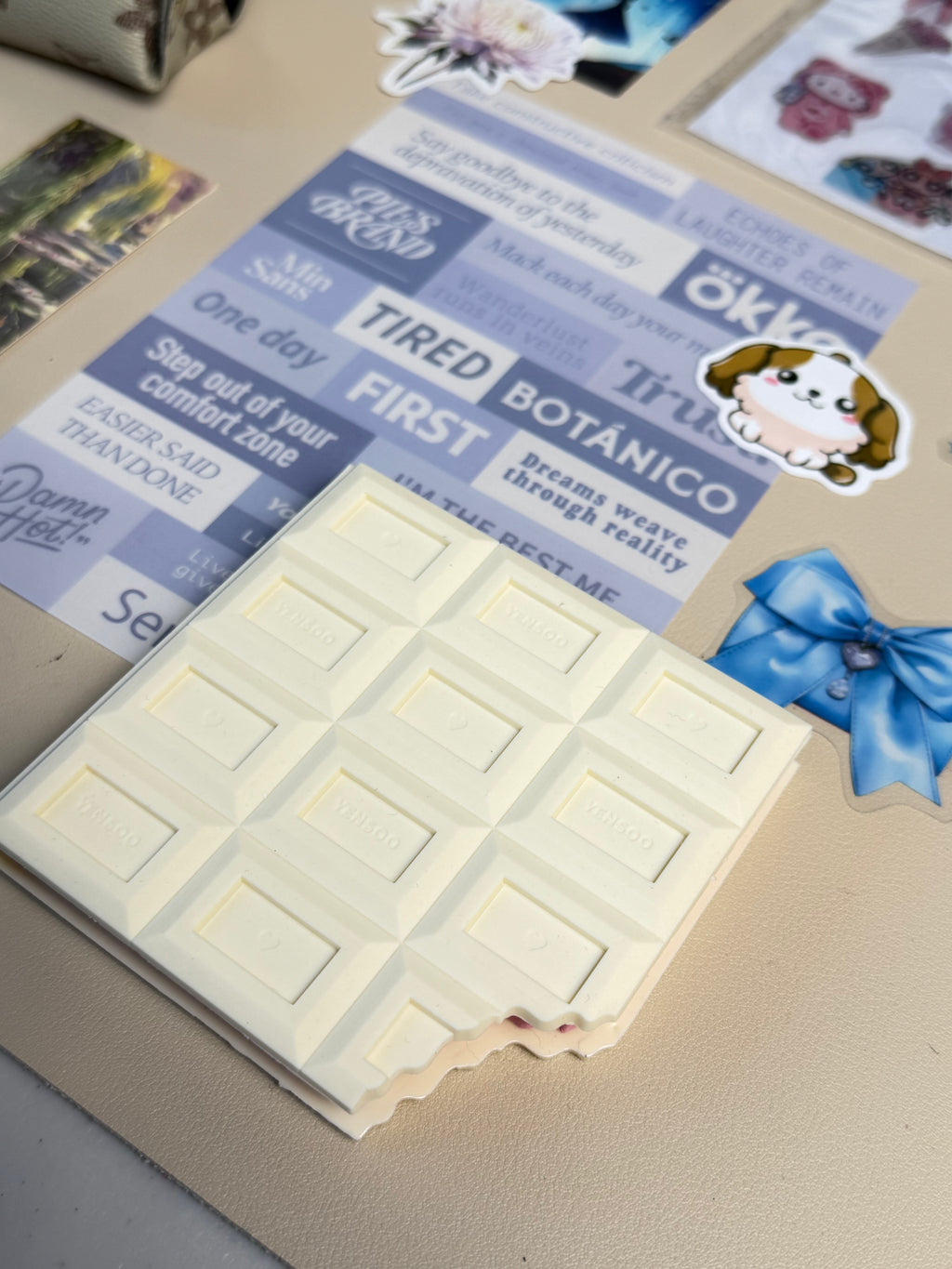 Bookish Bundle - Ivory-blue