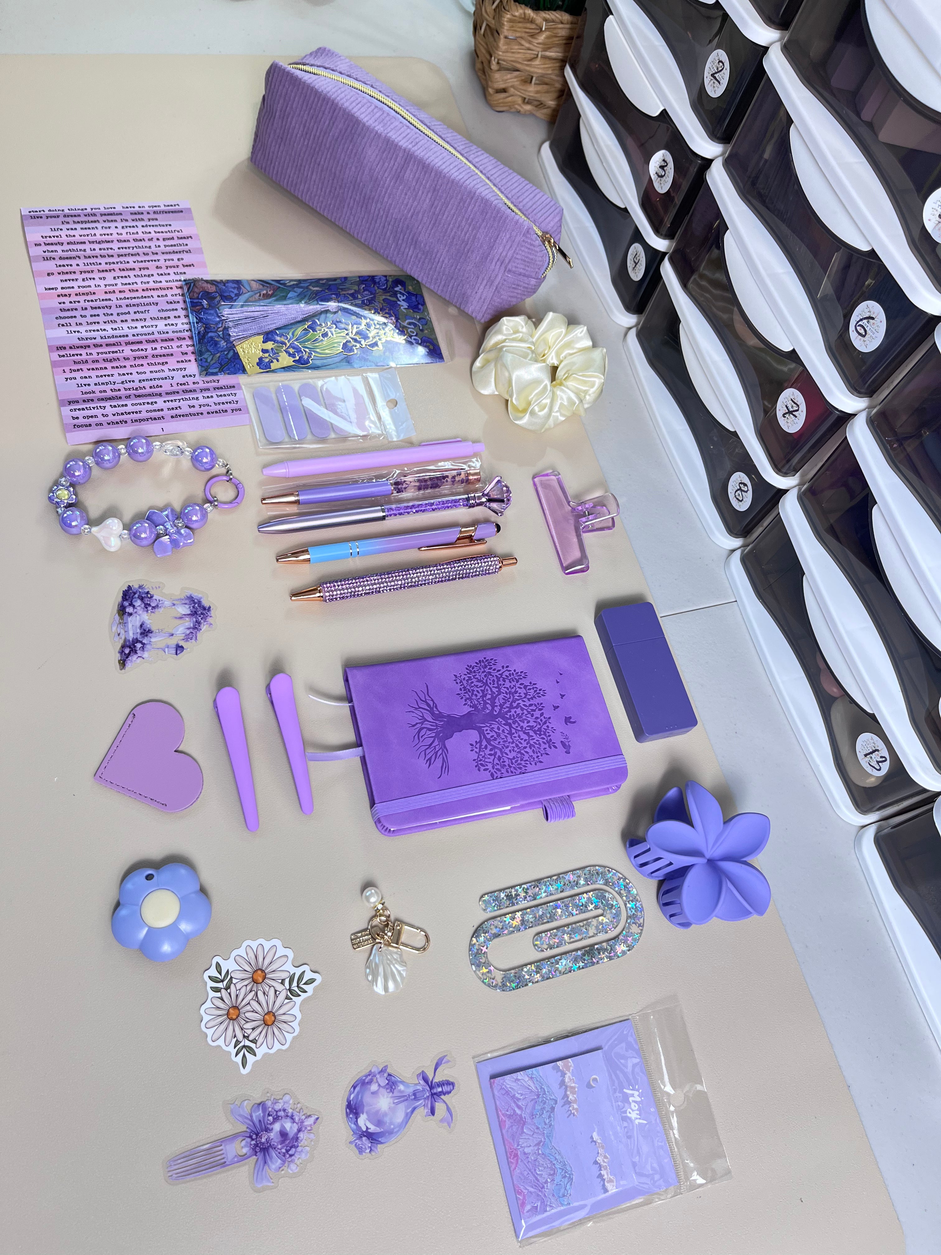 Bookish Bundle - Purple Gift Set
