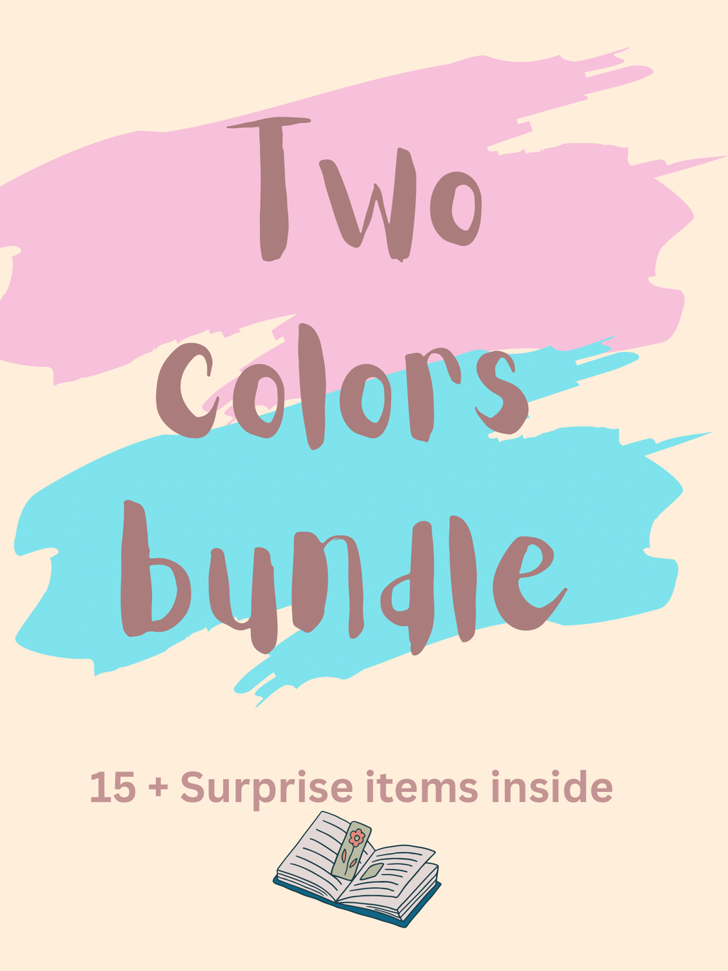 Custom Bookish Bundle - Mix 2 Colors