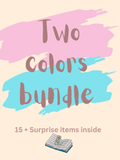 Custom Bookish Bundle - Mix 2 Colors