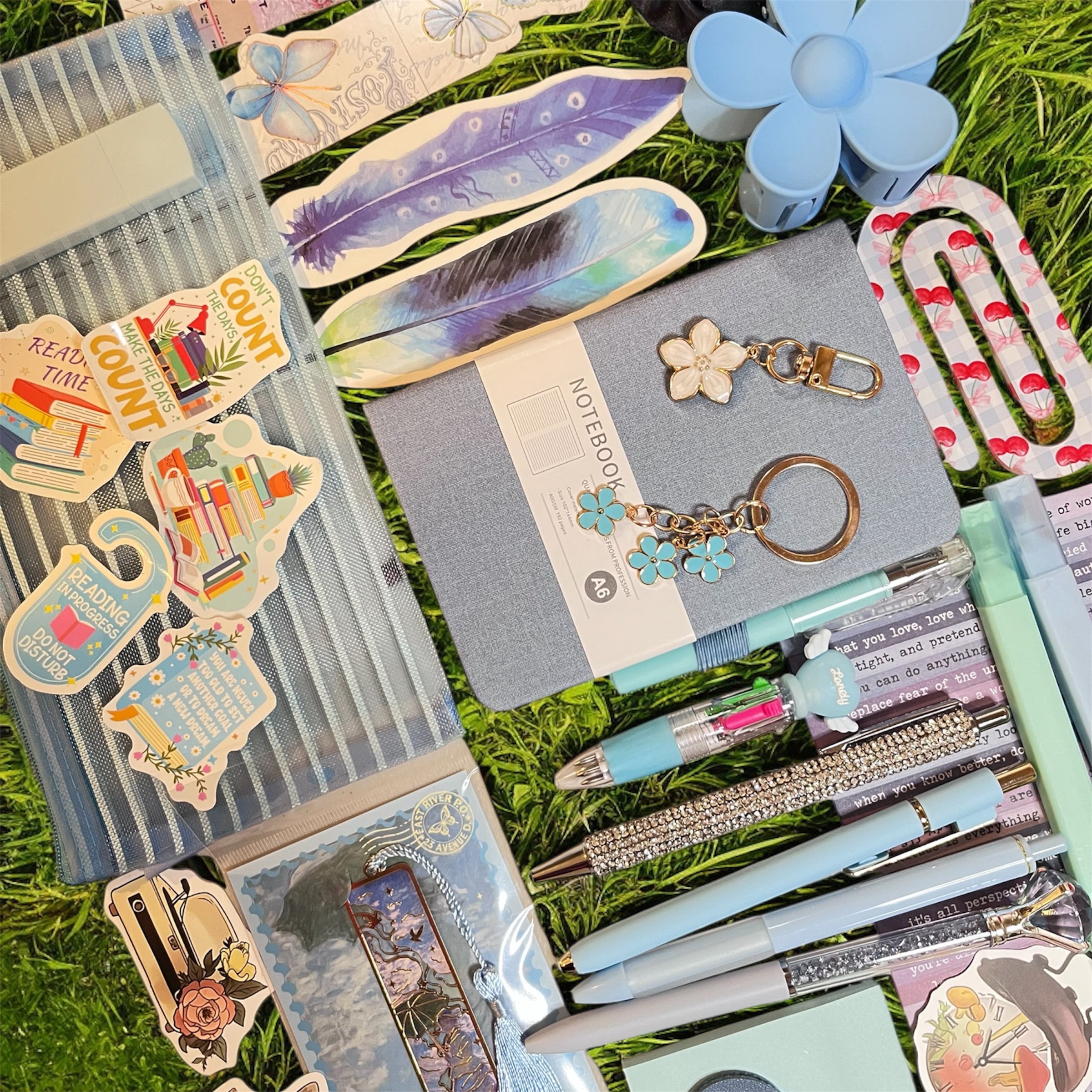 Bookish Bundle - Blue Gift Set