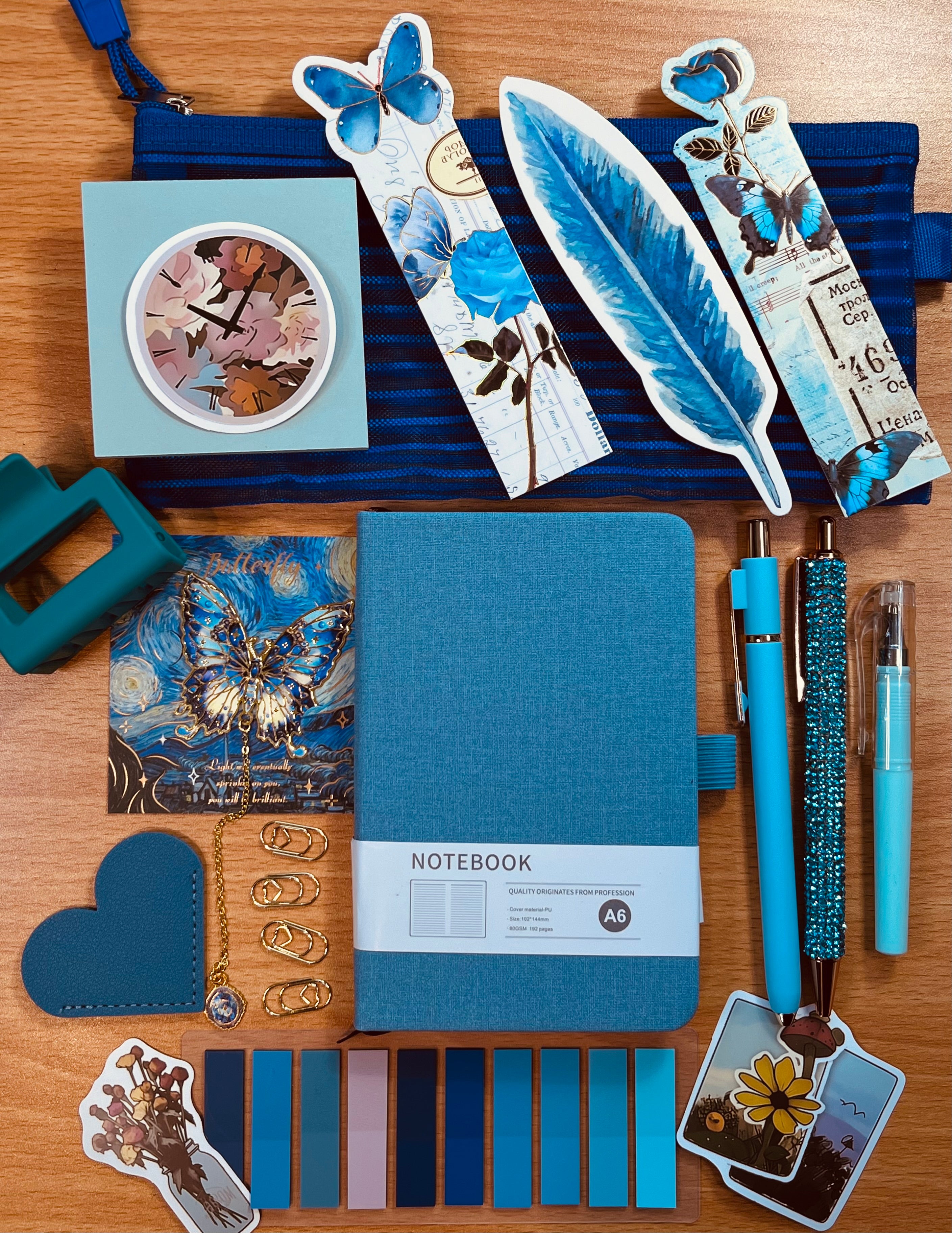 Bookish Bundle - Blue Gift Set